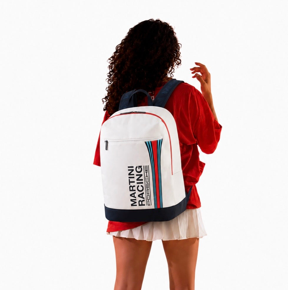 Porsche Martini Racing - Impressive backpack for motorsport and automotive lifestyle enthusiasts.