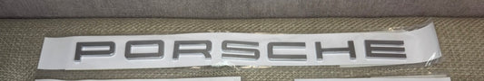 Back of trunk lettering
