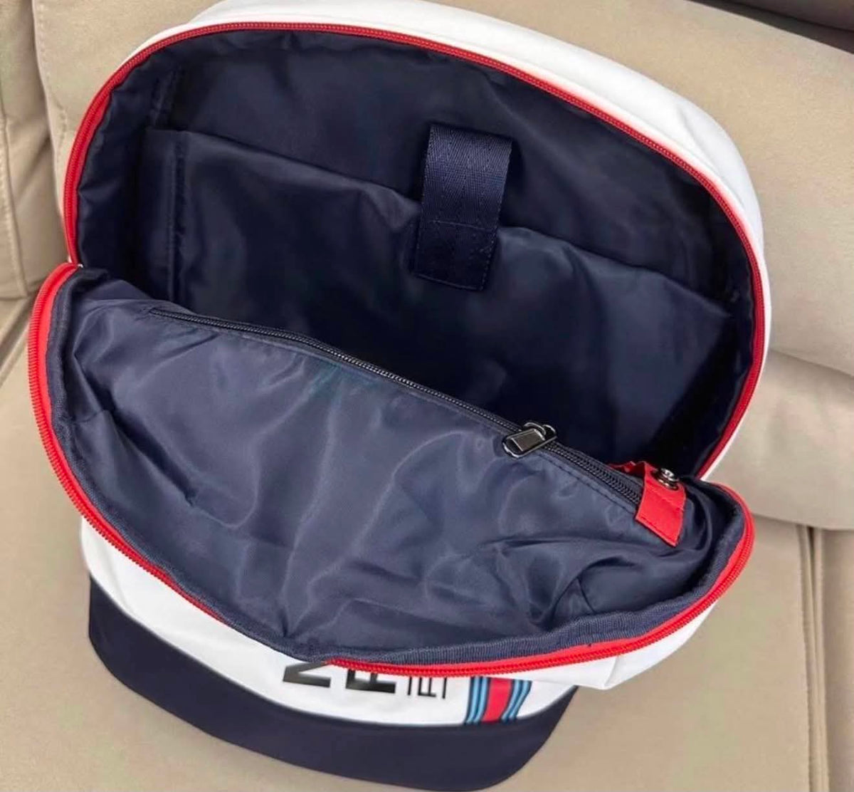 Porsche Martini Racing - Impressive backpack for motorsport and automotive lifestyle enthusiasts.