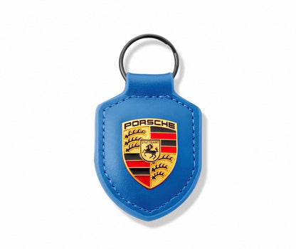 Blue Leather Key Chains