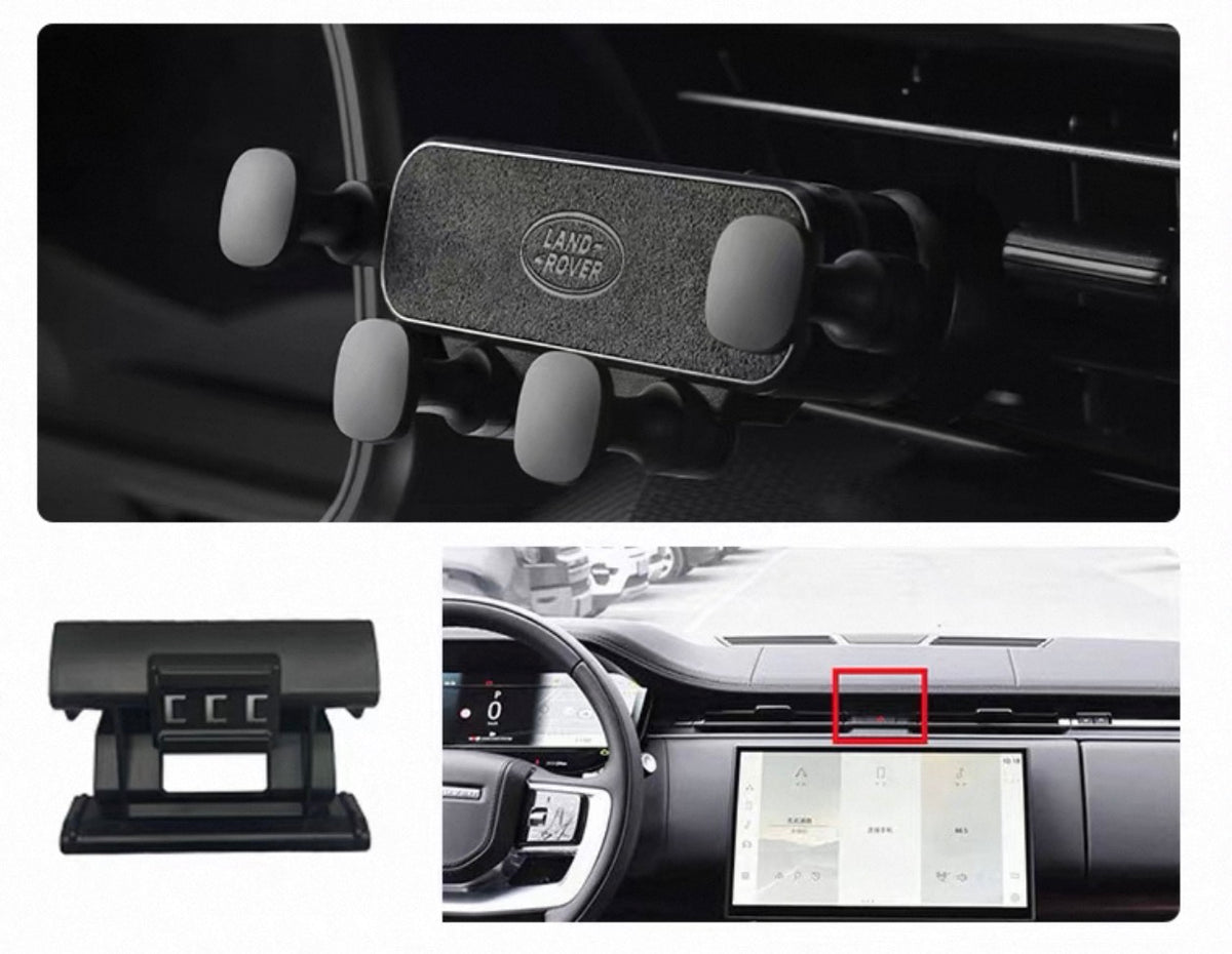 Land Rover-ის ტელეფონის დამჭერი