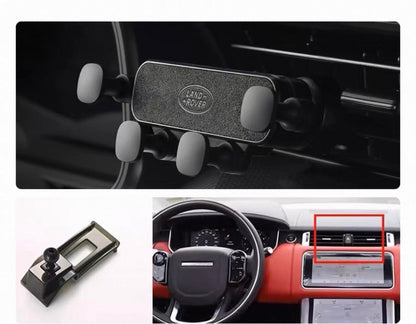 Land Rover-ის ტელეფონის დამჭერი