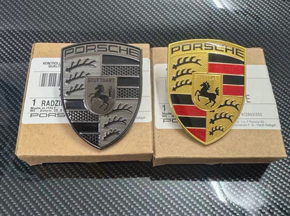 Engine cover emblem